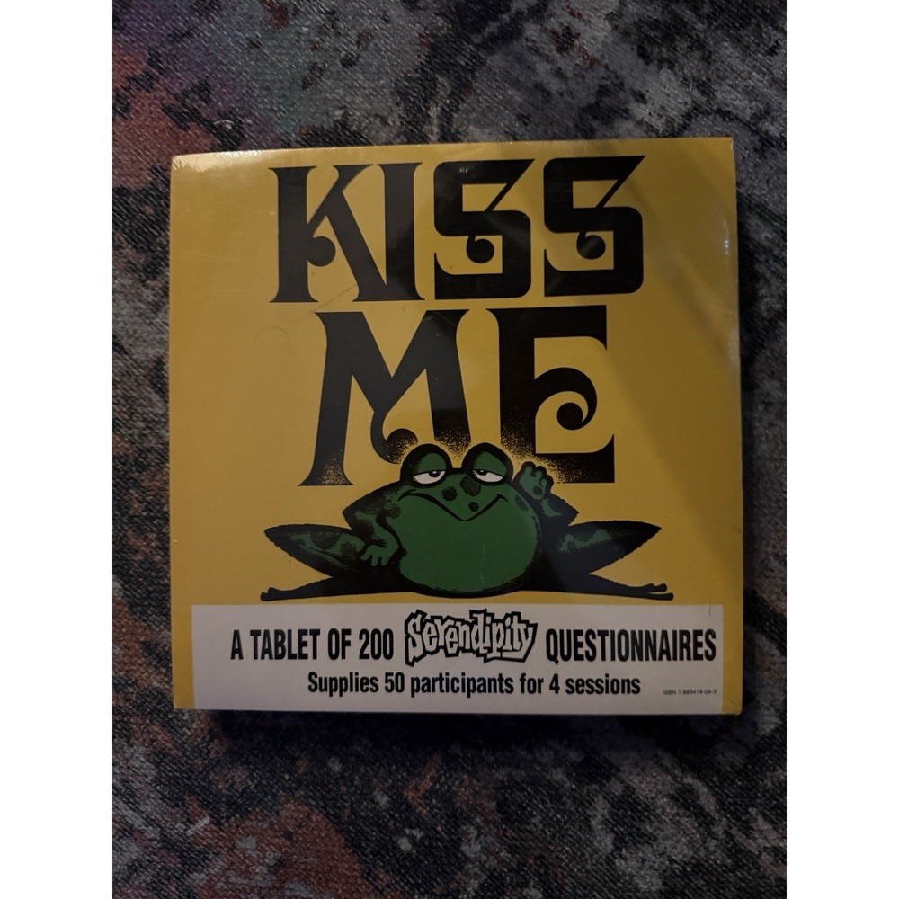 Kiss Me Serendipity Program Invitational Guidebook- Tablet Of 200 Questionnaires